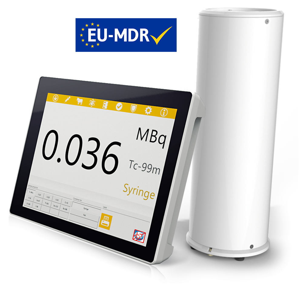 VDC-606 - Touch Screen Dose Calibrator
